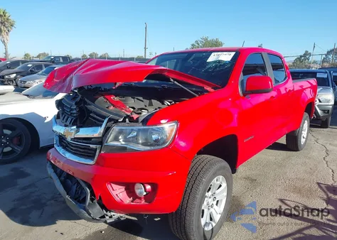 2016 Chevrolet Colorado Lt from USA, damaged, VIN 1GCGSCE37G1389561